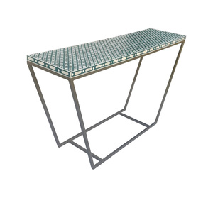 Mesa Artesanal de Alta Calidad con Incrustaciones de Hueso y Cajones, Fabricante y Exportador de Muebles Antiguos de la India. - Product Image 3