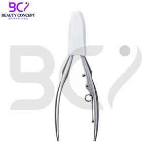 Pince à ongles en acier inoxydable de la meilleure qualité coupe-ongles incurvé en croissance conception de boucle pince à podiatrie à ressort outils pour les doigts - Product Image 4