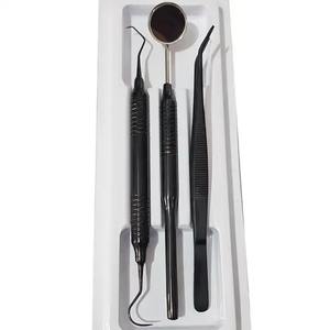 Dogmatic International Dental Basic Examination <b>Kit</b> Stainless Steel <b>Polished</b> High Quality Diagnostic Instruments Manual Reusable - Product Image 4