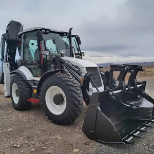 Envío gratis Hidromek HMK 102 S rueda retroexcavadora CE EPA aprobado para la venta con cargador frontal y accesorio de retroexcavadora - Product Image 5