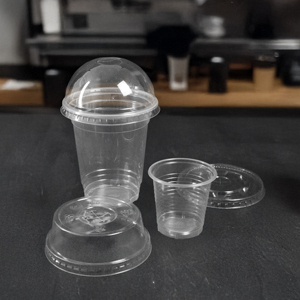 Vasos de plástico desechables de una sola pared 95mm 16oz 24oz con tapas lisas directamente Vietnam para té de burbujas Boba Coffee Smoothies Jugos - Product Image 5