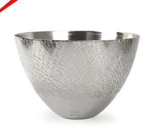 Premium Quality <b>Silver</b> Finished Hammered Design Round Shape Chocolate <b>Bowl</b> - Product Image 3