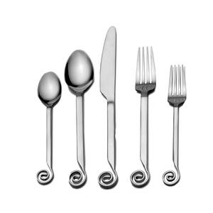 Hotel Mayorista Fabricante Cuchara Tenedor y Cuchillo Plateado Juego de Cubiertos de Calidad Estándar a Buen Precio para Cenas - Product Image 3