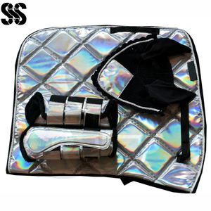Nouvelles housses de selle de cheval de haute qualité, brillantes, avec sangles réglables, amortissantes, confortables, élégantes, pour toutes les saisons, durables - Product Image 2