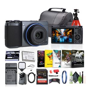 GR IIIx Urban Edition Compact Portable Digital <b>Camera</b> 64GB Memory Card Photography Software LED Light <b>Bag</b> Flexible CMOS Sensor - Product Image 5
