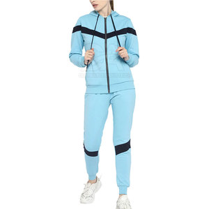 ชุดวอร์มผ้าฟลีซผู้หญิงสั่งทำพิเศษ บริการ OEM ชุดวอร์มผ้าฟลีซผู้หญิง วัสดุทนทาน ชุดวอร์มผู้หญิง - Product Image 1