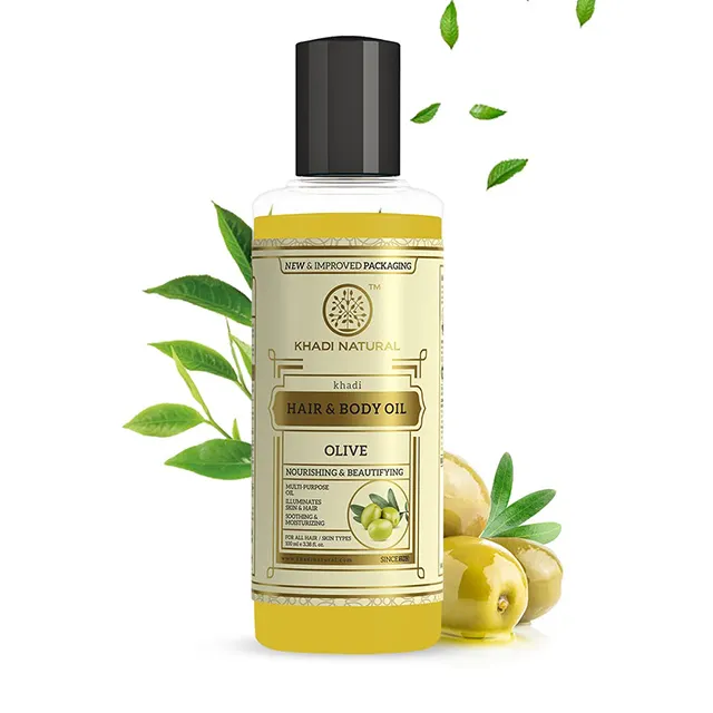 Khadi olio d'oliva naturale 100 ml