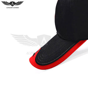 Gorras de Béisbol Deportivas de Moda Urbana para Adultos, Color Negro y Rojo, Buena Venta, Hechas en Pakistán, Precio al por Mayor - Product Image 6