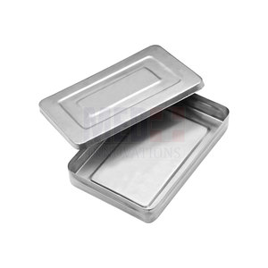 Meilleure vente plateau d'instruments chirurgicaux fabriqué au Pakistan plateau de stérilisation manuelle avec acier et acier inoxydable - Product Image 6