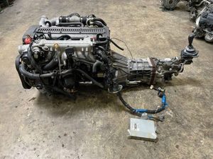 Motor 1JZGTE NON-VVTI Twin Turbo de 2.5L con Cárter Delantero y Transmisión Manual R154 de 5 Velocidades para JZA70 Supra JZZ30 Soarer - Product Image 4