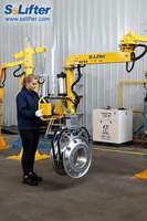 Nouveau bras de manutention pneumatique industriel avec pince personnalisée pour l'assemblage automobile, construction en acier au carbone