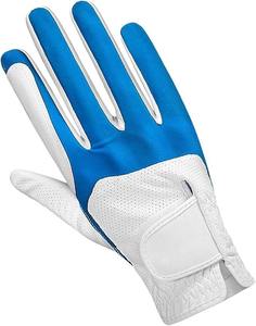 Gants de golf professionnels avec logo personnalisé Protection des mains en cuir anti-rides respirant avec des designs uniques et des couleurs personnalisées - Product Image 1