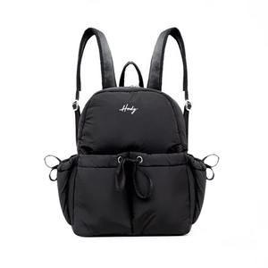 Sac à dos pour femmes à la mode, matériau parachute de qualité supérieure, fermeture à glissière, design multi-poches, adapté au travail, à l'école et à un usage quotidien. - Product Image 1