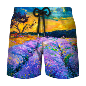 Pantalones cortos de playa para hombre, bañadores cortos que cambian de Color de agua, traje de baño de verano, pantalones cortos de secado rápido - Product Image 5