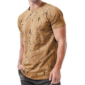 T-shirt pour homme en coton 100% de qualité supérieure, coupe ample et confortable, avec impression graphique moderne, en vente en ligne - Product Image 2