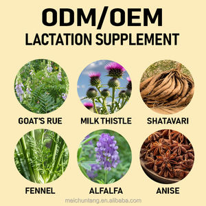 Cápsulas de Hierbas para Lactancia Materna con Hierba de Cabra, Hinojo, Alfalfa y Anís, Suplemento de Apoyo a la Lactancia, Efectividad Antioxidante, Venta al Por Mayor - Product Image 4