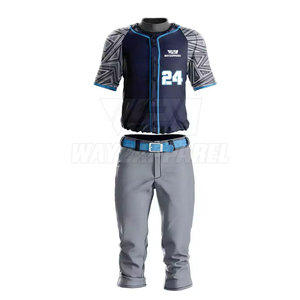 Vêtements de sport sur mesure, uniforme de baseball, vêtements d'équipe, uniforme de baseball professionnel pour hommes - Product Image 2