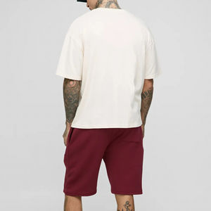 New Fashion <b>Men</b> <b>Summer</b> T <b>Shirt</b> Shorts Set Casual Outdoor Wear Soft Breathable <b>Men</b> Matching Set - Product Image 4