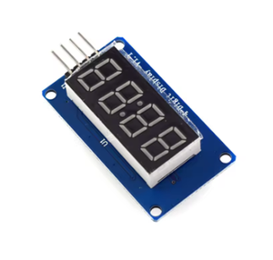 Tm1637 LED hiển thị module cho <span class=keywords><strong>Arduino</strong></span> 7 đoạn 4-bits 0.36inch Màu đỏ anode kỹ thuật số ống LED điều chỉnh độ sáng đồng hồ giờ - Product Image 4