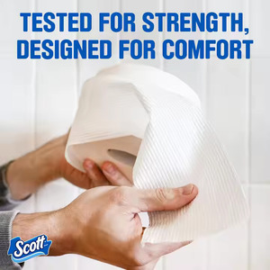 Best Selling Scott- ComfortPlus <b>Toilet</b> Paper 12 Double Rolls Septic-Safe 1-Ply <b>Toilet</b>-<b>Tissue</b> for Wholesale Buyers - Product Image 4