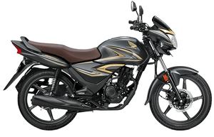 Disco brillante para motocicleta, 125CC, BSVI, negro, de la India - Product Image 2