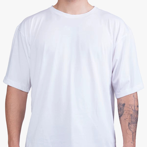 Camiseta Unisex Extra Grande de Alta Calidad - Blanca, Corte Holgado y Cómodo, Envío Rápido, Suministro al por Mayor - Product Image 1