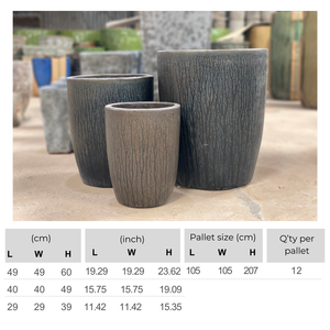 Urne en céramique émaillée résistante au gel, pot de jardin fait à la main, durable, écologique, avec trou de drainage extérieur, personnalisable pour la maison - Product Image 2