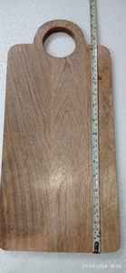 Grands ustensiles de cuisine en bois d'acacia Bambus organique personnalisés Bloc à découper Planche à découper en bois avec rainure pour jus de fruits - Product Image 2