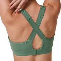 Nuevo Sujetador Deportivo de Alta Calidad para Mujer, Talla Grande, Sin Costuras, Transpirable, Ecológico, para Yoga y Fitness, Spandex/Poliéster