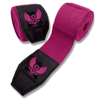 Bandages de boxe Sultan en polyester légers et personnalisés, élastiques professionnels pour l'entraînement, le sparring et le Muay Thai (vente en gros)