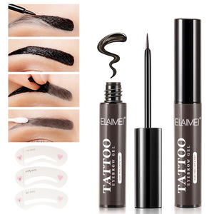 ELAIMEI nouveauté <span class=keywords><strong>sourcils</strong></span> cosmétique tatouage <span class=keywords><strong>sourcils</strong></span> Gel étanche longue durée sourcil colorant - Product Image 5