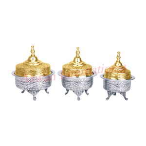 Kajoor-recipiente de latón dorado de doble tono y fecha, calidad superior, embalaje personalizado y registro - Product Image 4