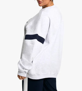 เสื้อสเวตเชิ้ตคอกลมผ้าฟลีซเนื้อหนาคุณภาพสูงสำหรับผู้หญิง สวมใส่ได้ทุกวัน รับสกรีนโลโก้ - Product Image 2