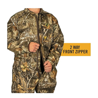 Overol Térmico de Camuflaje Impermeable y Transpirable con Membrana de Nanofibra para Caza, Uso Táctico en Invierno para Hombres