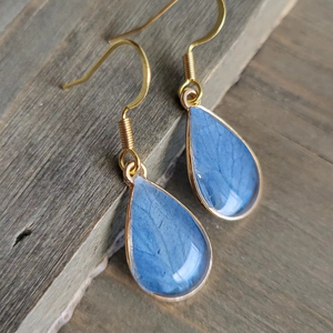 Pendientes de Resina Bordados a Mano, Joyería de Moda de Acero Inoxidable para Mujeres y Niñas, Estilo Clásico para Bodas, Alta Calidad - Product Image 1