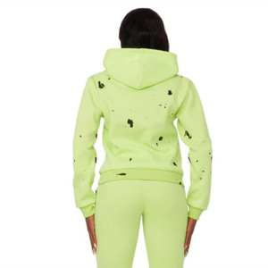 Chándal apilado transpirable para mujer: tela cómoda perfecta para ropa informal y entrenamientos - Product Image 5
