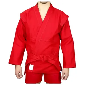 Uniform Your Requirement Logotipo de la marca Artes marciales de alta calidad Use uniforme Sambo