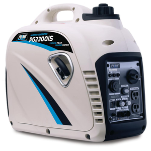 Générateur portable à inverseur Pulsar série Standard pour usage industriel 120V PG2300iS avec construction en acier et démarrage par lanceur manuel - Product Image 2