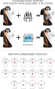 เสื้อเจอร์ซีย์พิมพ์ลายดิจิทัลแบบกำหนดเองสำหรับเสื้อเชิ้ต |   ชุดกีฬา OEM/ODM สำหรับผู้ชายและผู้หญิง แห้งเร็ว ขายส่ง - Product Image 4