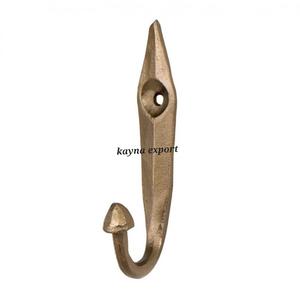 Artisanat brillant en laiton poli vadrouille en métal Collection cintres muraux perceuse installable matériel accessoires plante pour vêtements - Product Image 4