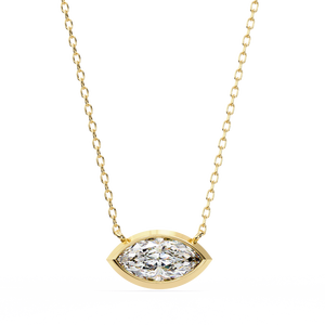 Pendentif en or 18 carats avec un magnifique diamant cultivé en laboratoire, pendentifs et breloques de diamants de qualité supérieure - Product Image 1