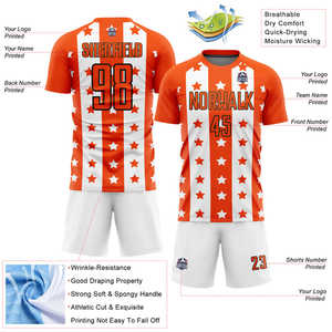 Proveedor de Uniformes de Fútbol, MOQ Bajo, Jersey de Fútbol Personalizado, Pantalones Cortos 100% Poliéster, Ropa Deportiva para Clubes, Escuelas, Ligas, Pedidos de Equipos - Product Image 2