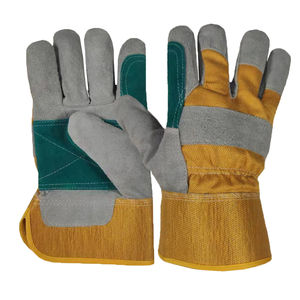 Guantes de trabajo de cuero de tendencia superior de alta exigencia de calidad premium desgaste activo suave anti-corte nuevo estilo mejores guantes de trabajo - Product Image 3