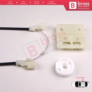 Juego de Reparación de Elevalunas Eléctrico BWR463, Puerta Trasera Derecha para Land Freelander MK1 L314 LN 1997-2006 3/5 Puertas CVH101200 - Product Image 6