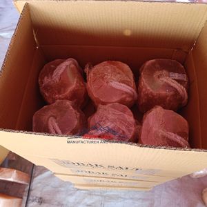 Himalayan artigianato naturale eco-friendly artigianale per alimenti di grado animale leccare blocco di sale 84 minerali per bovini pecore cavalli suini - Product Image 4