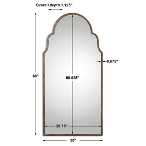 Premium Bronze <strong>Tall</strong> <strong>Arched</strong> Shaped Wall <strong>Mirror</strong> for Bathroom and Living Room Decoration Hotel Hallway Wall Decor Make up <strong>Mirror</strong> - Product Image 3