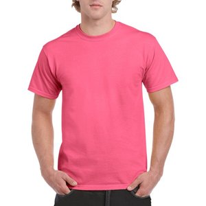 เสื้อยืดผ้าฝ้าย100% สีขาวสำหรับผู้ชายเสื้อถักแขนสั้นตรงกับคอ230กรัม - Product Image 2