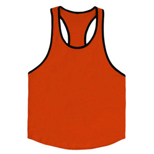 2025 entrenamiento atlético músculo tanque para hombres ligero culturismo gimnasio Fitness camisetas sin mangas sólido Y espalda entrenamiento hombres gimnasio camiseta - Product Image 4