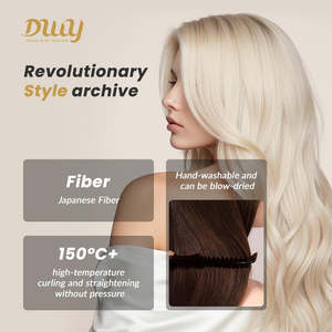 (Solo para EE. UU.) Peluca frontal de encaje sin pegamento Regina-DWY 14 rubia sucia con encaje transparente - Product Image 5