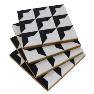 Las mejores gafas de moda con caras con diseño de posavasos con cuentas para niños, uso colorido a precio barato para decoraciones de mesa en el hogar y el Hotel - Product Image 6